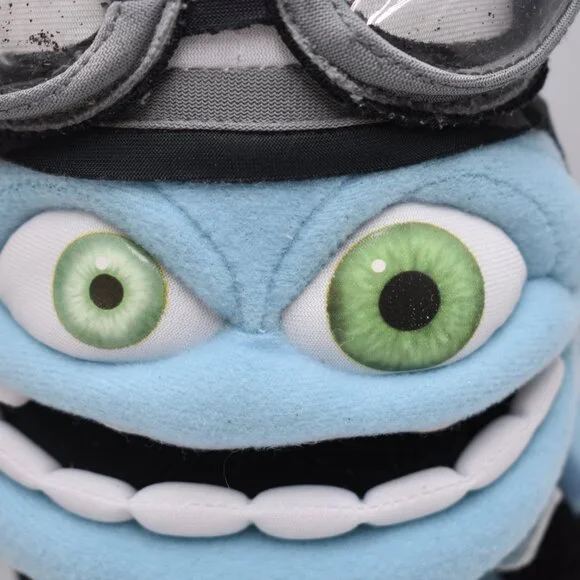 2005 The Annoying Thing 9" Plush Crazy Frog Biker W/Sound - Tested Works - Picture 6 of 16